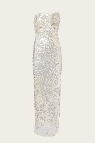 Christopher Esber - Opaline Sequin Strapless Gown