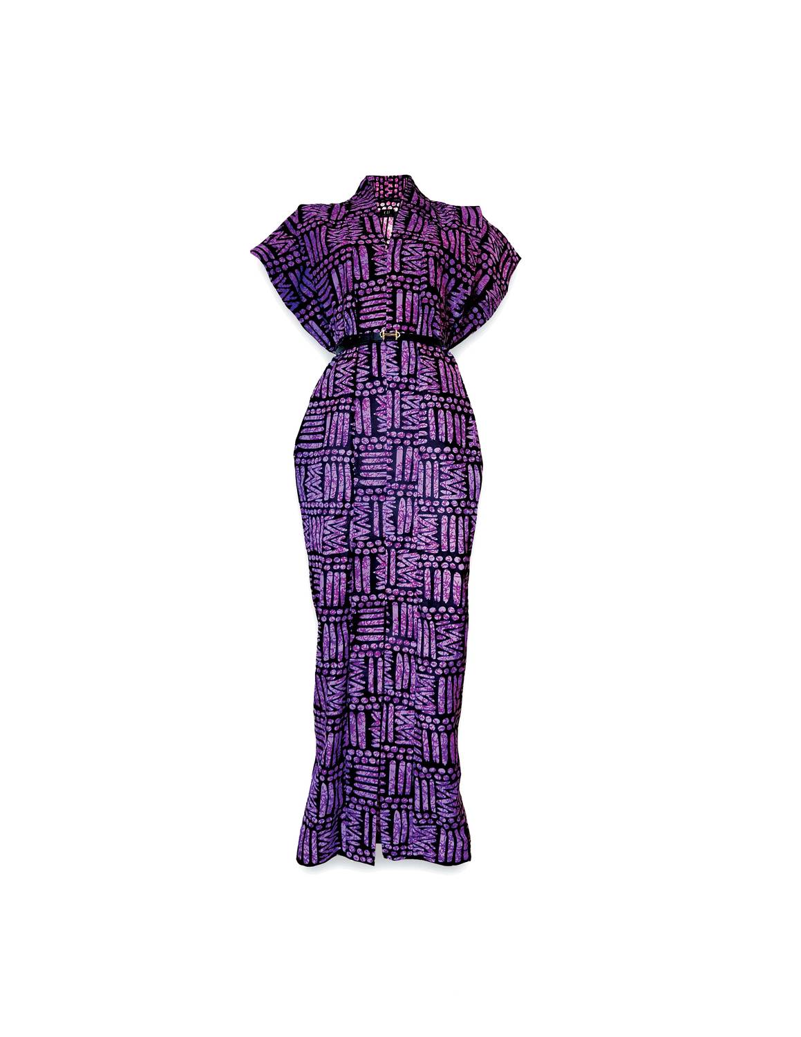 Chuks Collins - Printed Long Dress
