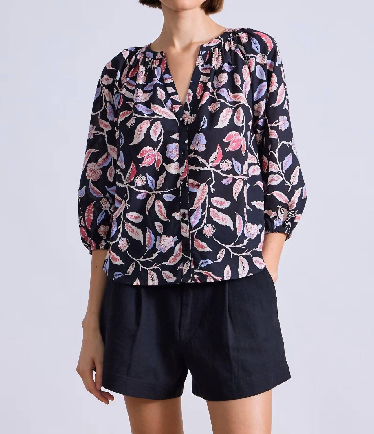 Apiece Apart - Mitte Open V-neck Top