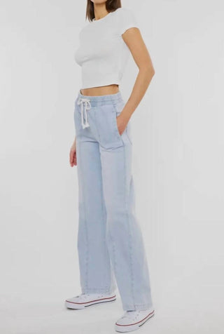 Kancan - Alina Ultra High Rise Wide Leg Jeans