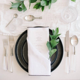 Borrowed Blu - Stone Washed Linen Napkins Set Of 4