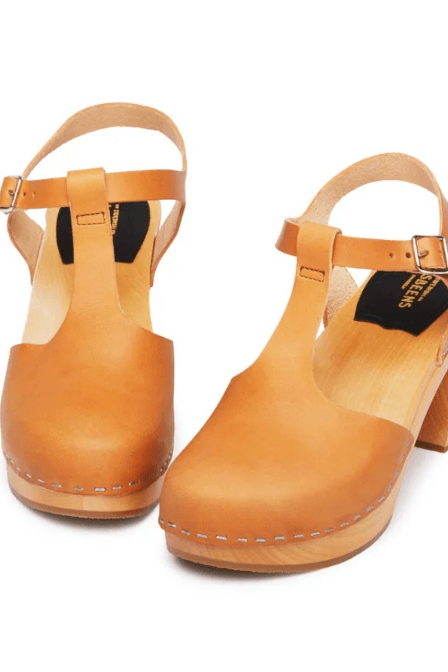 Swedish Hasbeens - Women's T-strap Sky High Sandal