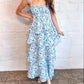 One & Only - Santorini Breeze Floral Maxi Dress