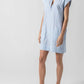 Lilla P - Striped Split Neck Dress