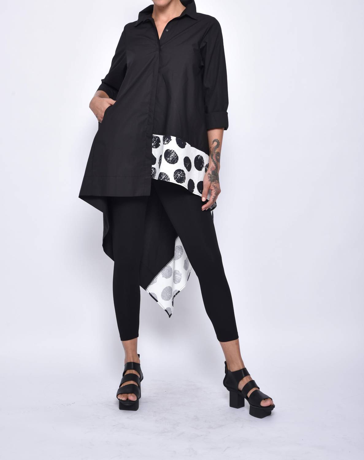 Simply Mila - Asymmetrical Flair Tunic