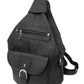 Roma Leathers - Women's Leather Backpack With Multi Compartments