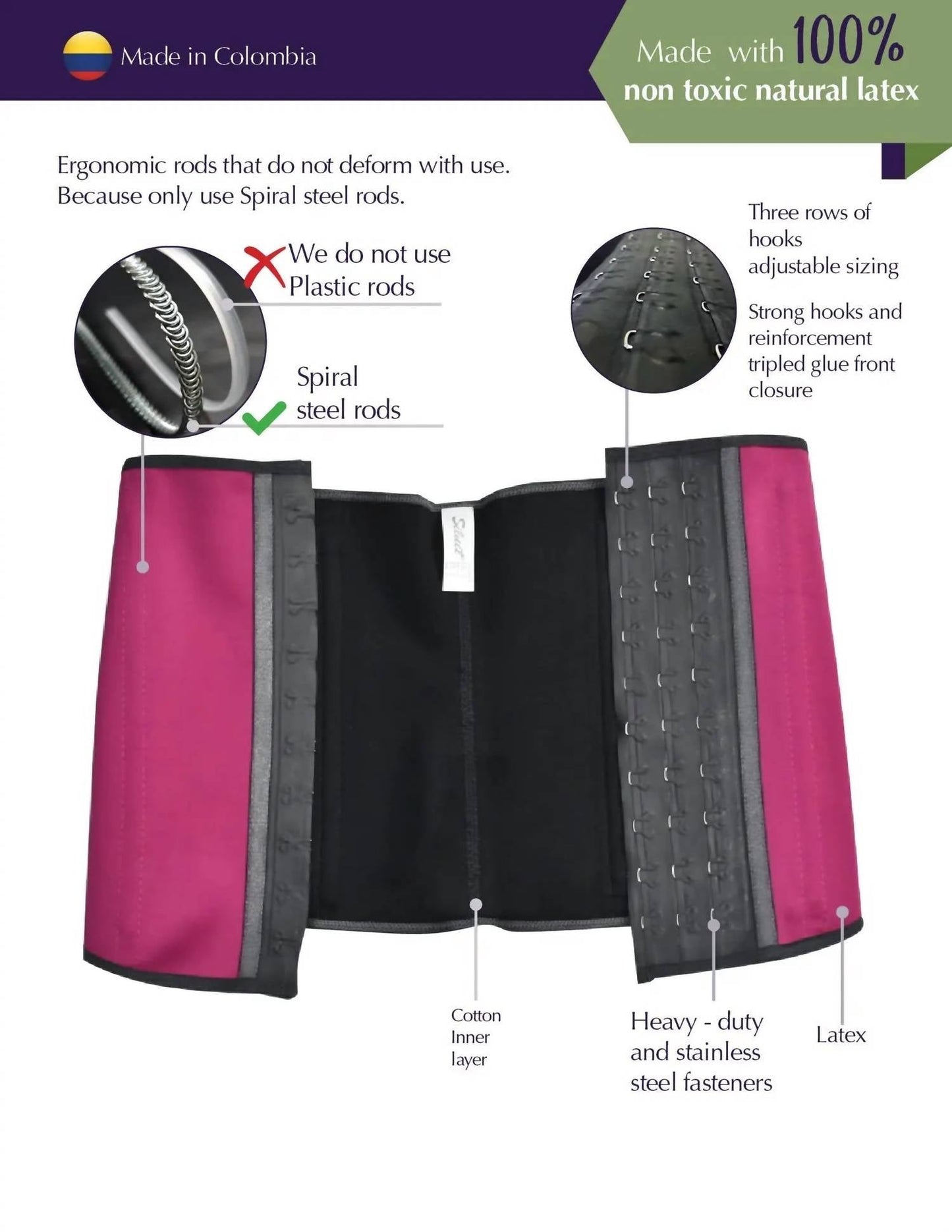 Siluets - Latex Waist Trainer