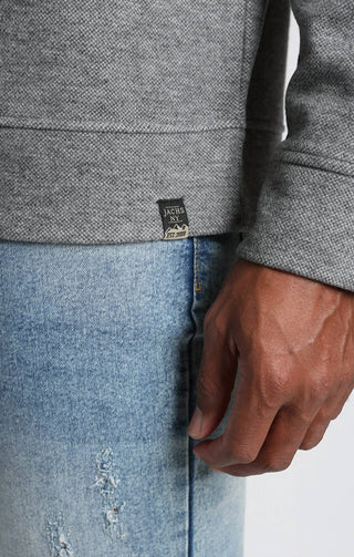 Jachs New York - Wool Blend Soft Long Sleeve Crewneck Sweater