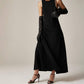 J.Crew - Long A-line Dress In Drapey Crepe