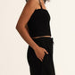 Z Supply - Amelie Smocked Linen Crop Tank