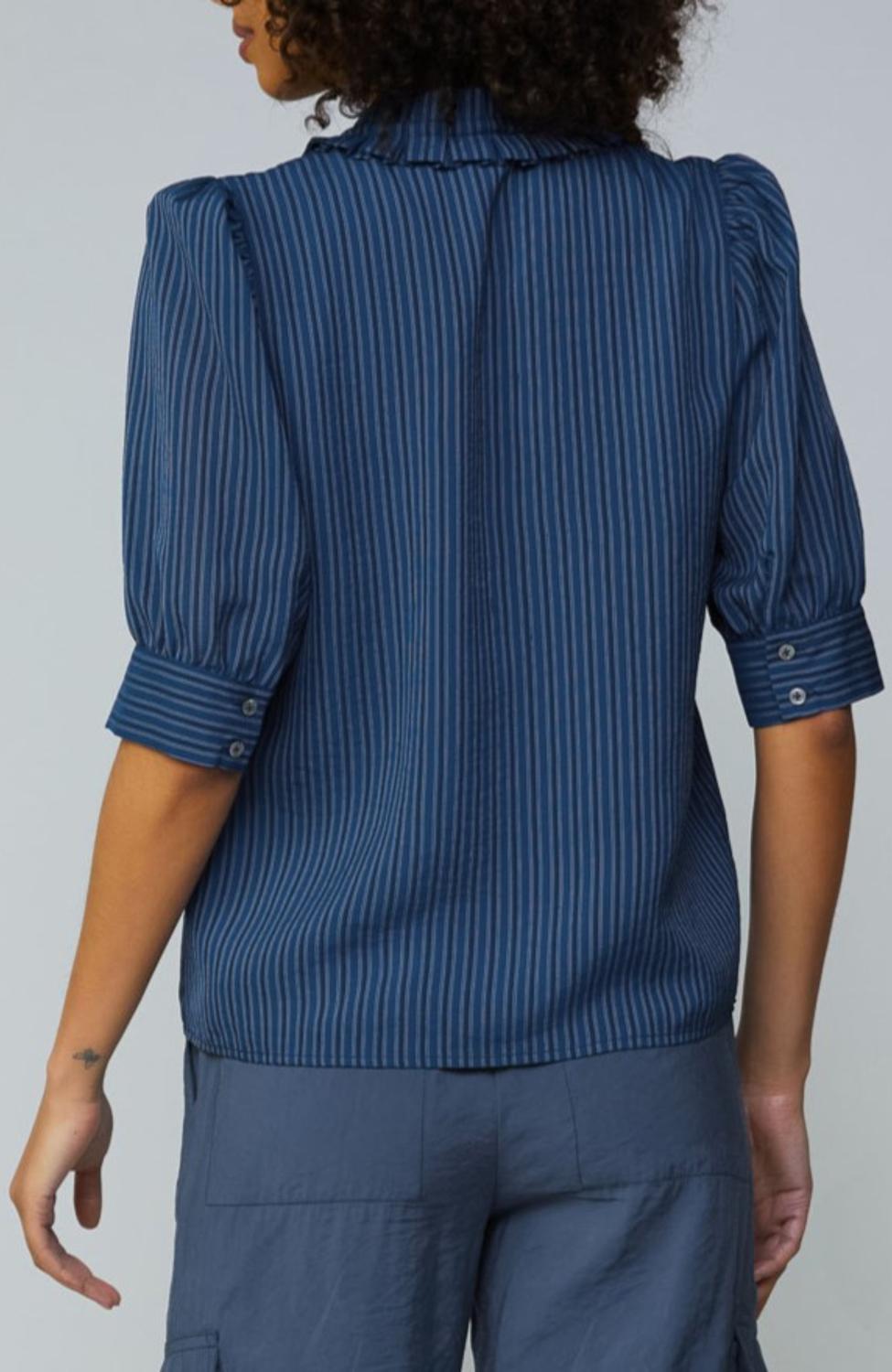 Current Air - Tie Blouse