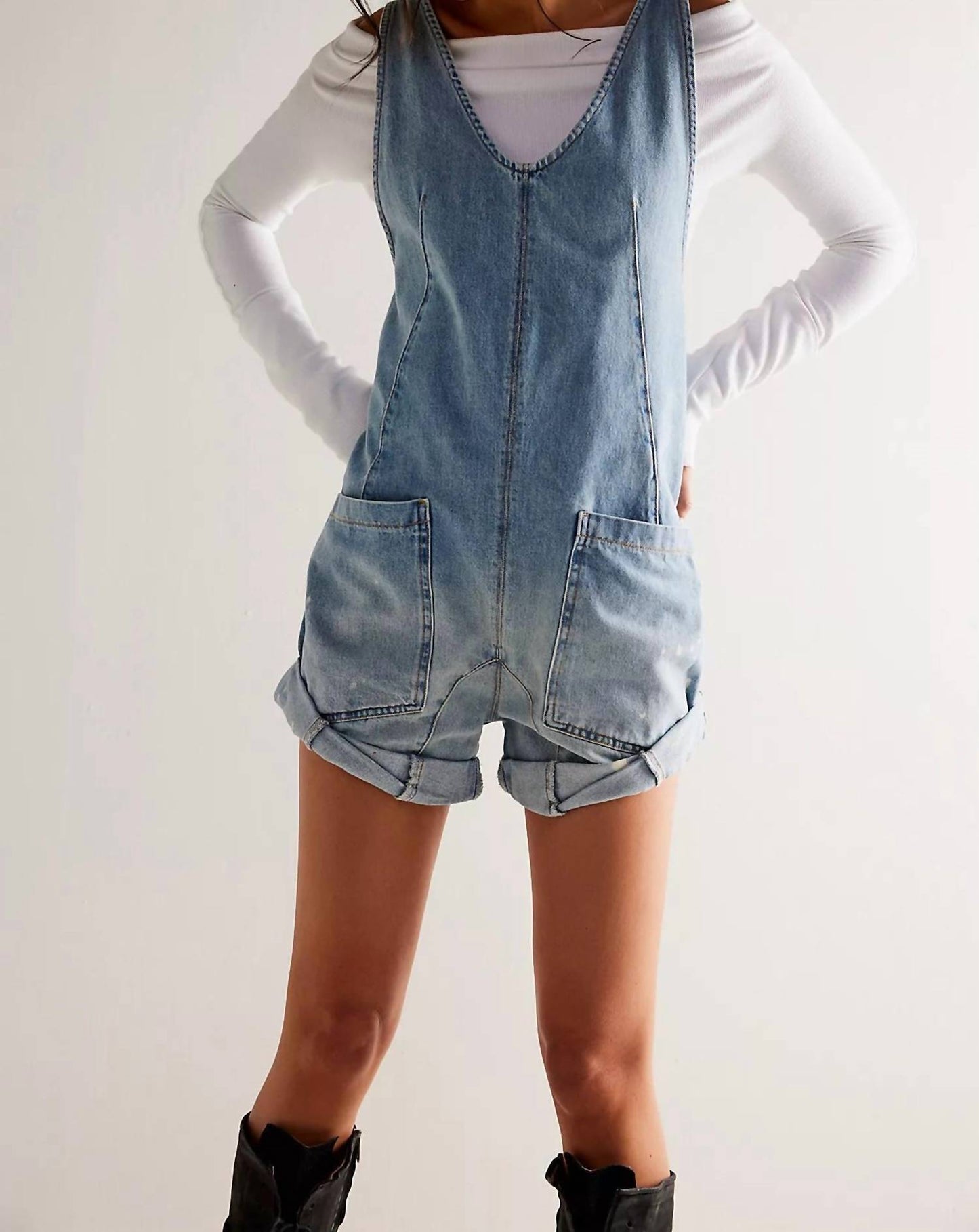 Free People - We The Free High Roller Shortall