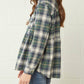 Entro - Plaid Flannel Babydoll Top