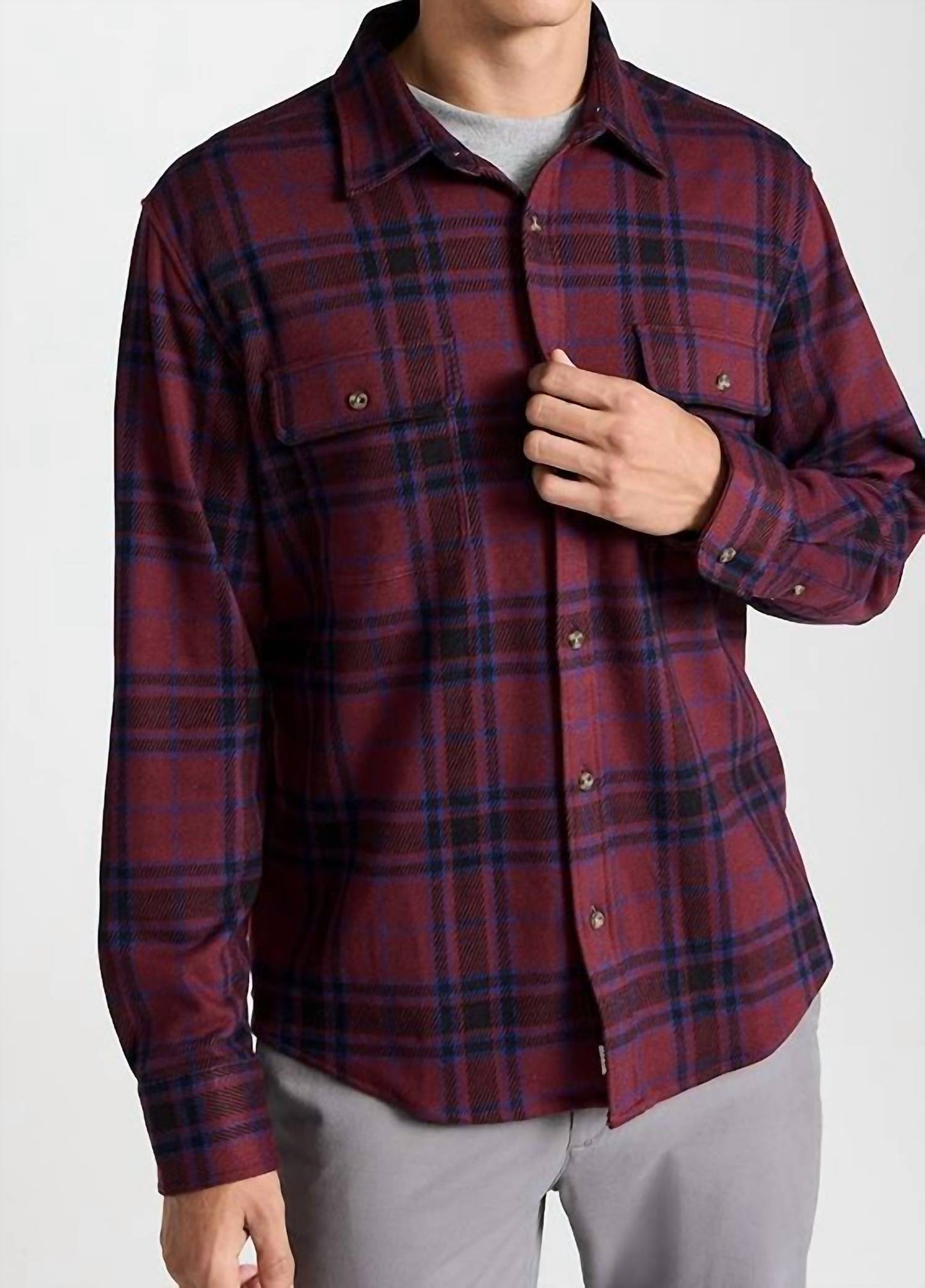 Fair Harbor - Dunewood Ultra Stretch Flannel Shirt
