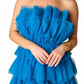 Buddylove - Powder Puff Strapless Tulle Mini Dress