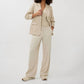 Esqualo - Stripe Linen Blazer