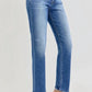 Trendsi - Women's Risen Mid Rise Ankle Tapered Jeans