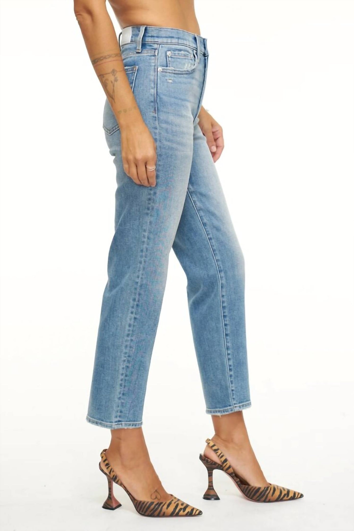 Pistola - Charlie High Rise Classic Straight Ankle Pant