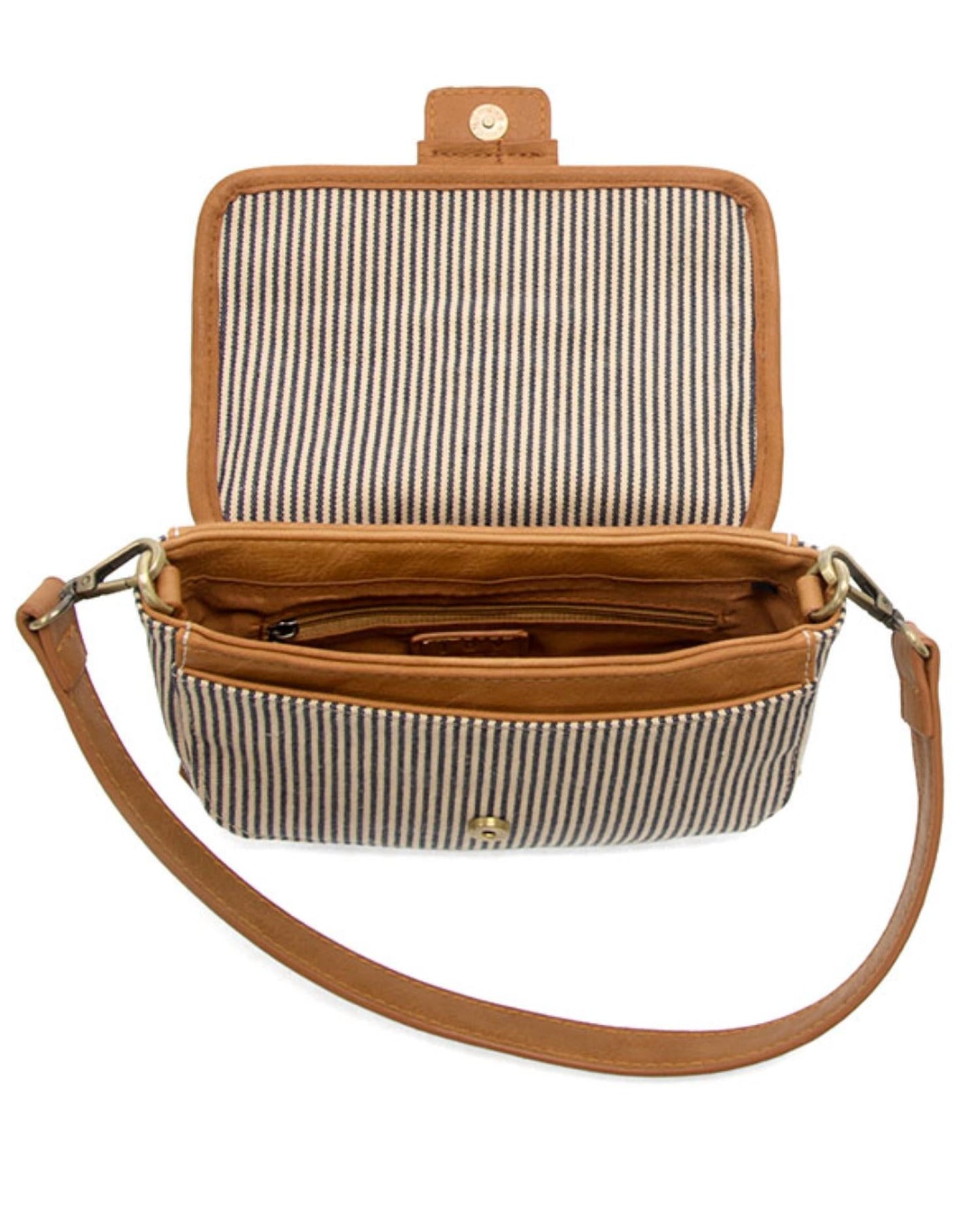 Joy Susan - Women's Denim Carmen Canvas Crossbody Bag
