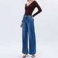 Flying Monkey - High Rise Trouser Hem Extreme Wide Leg Jeans