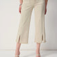 Joseph Ribkoff - Embellished Frayed Hem Culotte Jeans