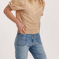 Another Love - Embroidered Puff Sleeve Top