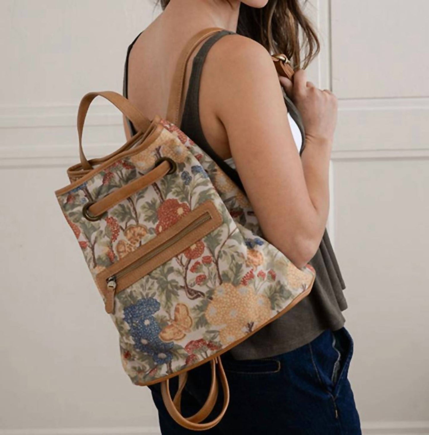 Joy Susan - Women's Memphis Canvas Backpack