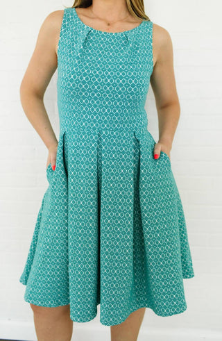 Leota - Anita Fit-and-Flare Dress