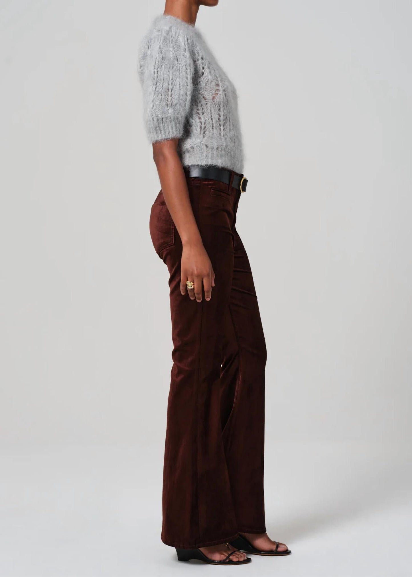 Citizens Of Humanity - LILAH FLARE WITH WELT POCKET VELVET