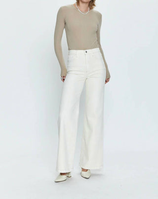 Pistola - Lana High Rise Ultra Wide Leg Denim Pants