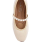 Rag Company - Women's Sassie Pearl Embellished Ballerina Flats