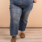 Judy Blue - Women's Wide Crop Jeans