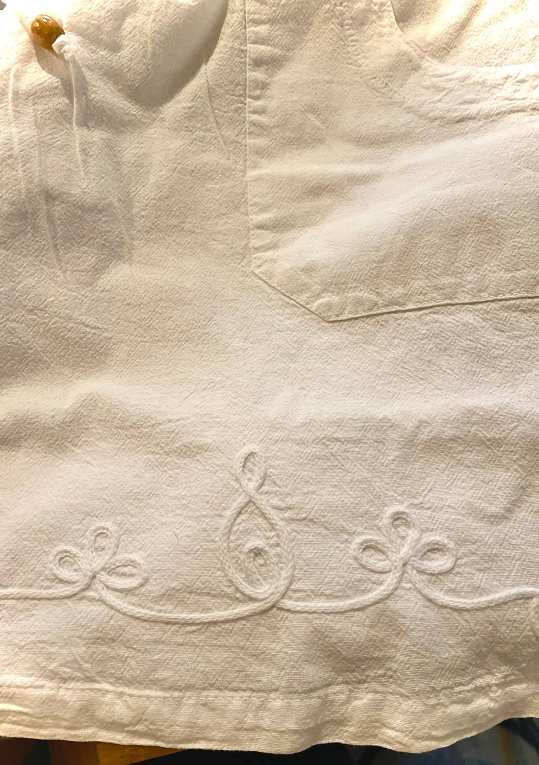 Cotton Natural - Mid-length Cotton Shorts