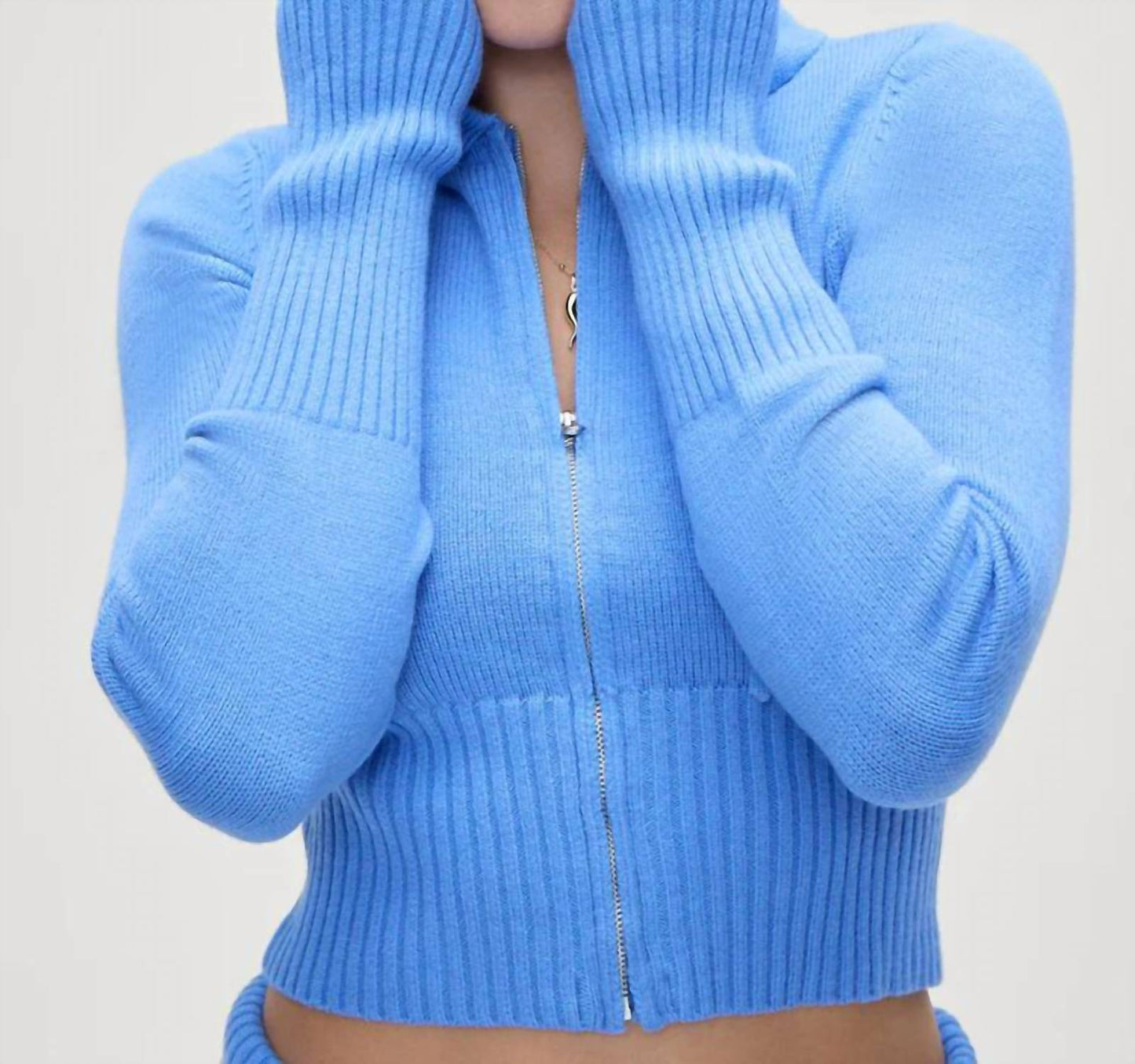 Frankies Bikinis - Aimee Cloud Knit Hoodie