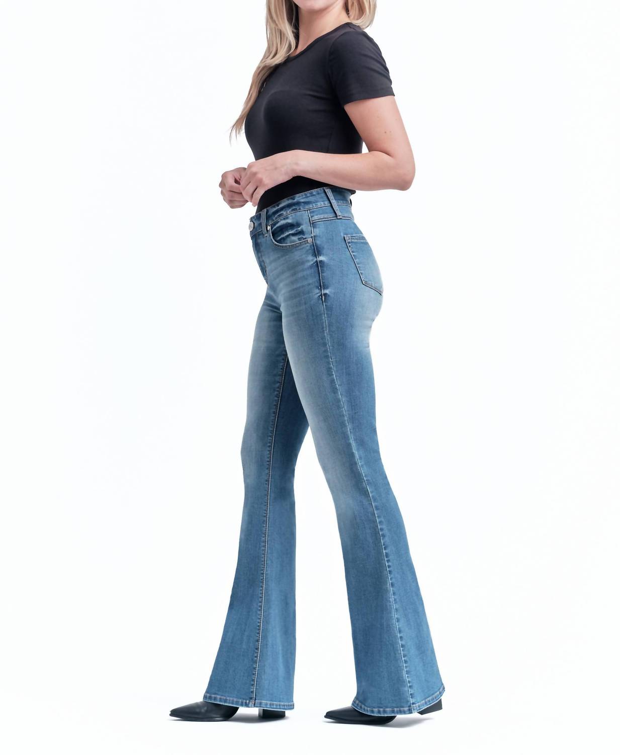 1822 Denim - Mid-rise Flare Jean