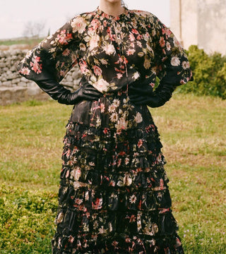 Sea - Jolie Print Long Sleeve Top