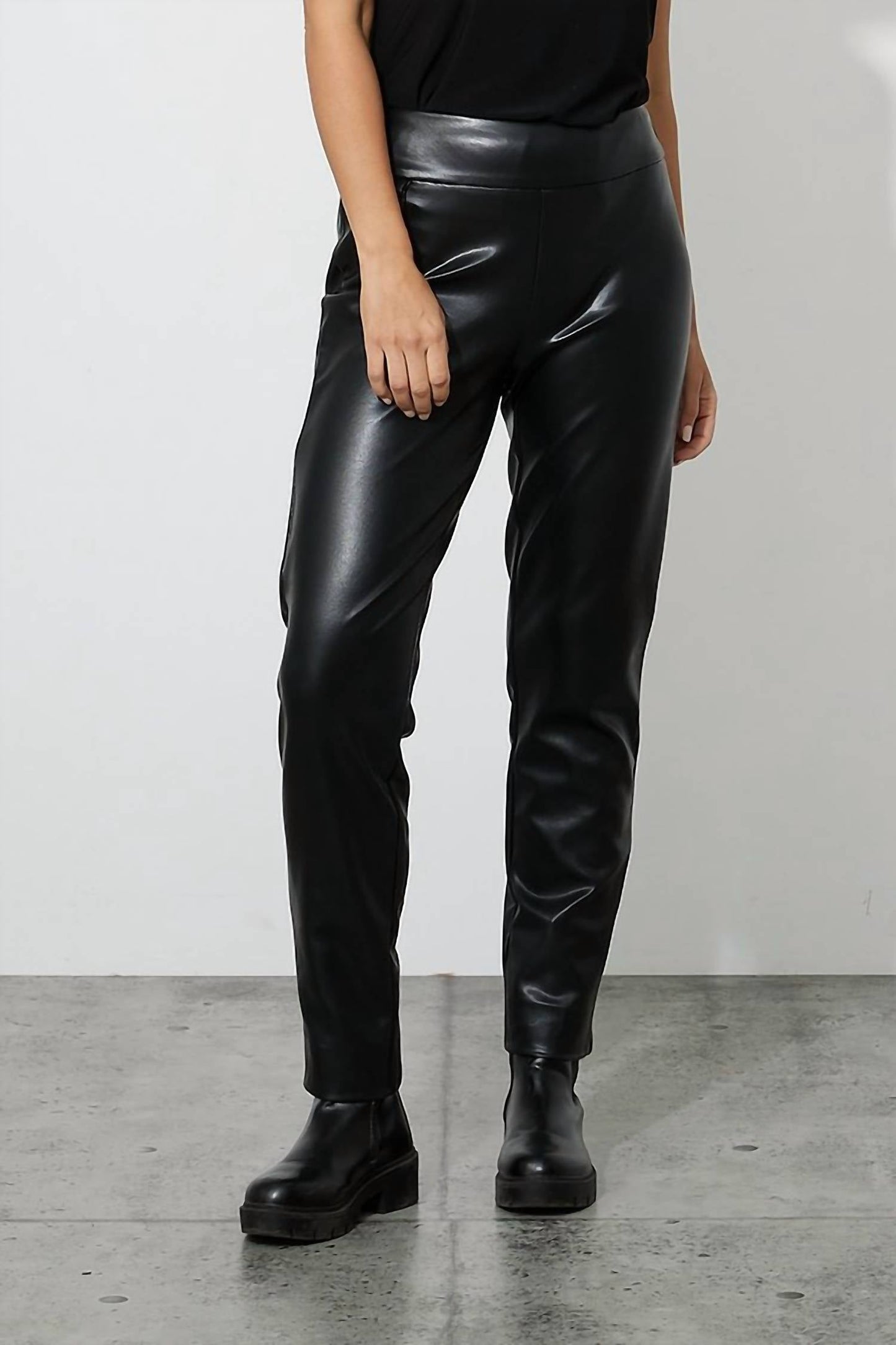 Joseph Ribkoff - FAUX LEATHER PANT