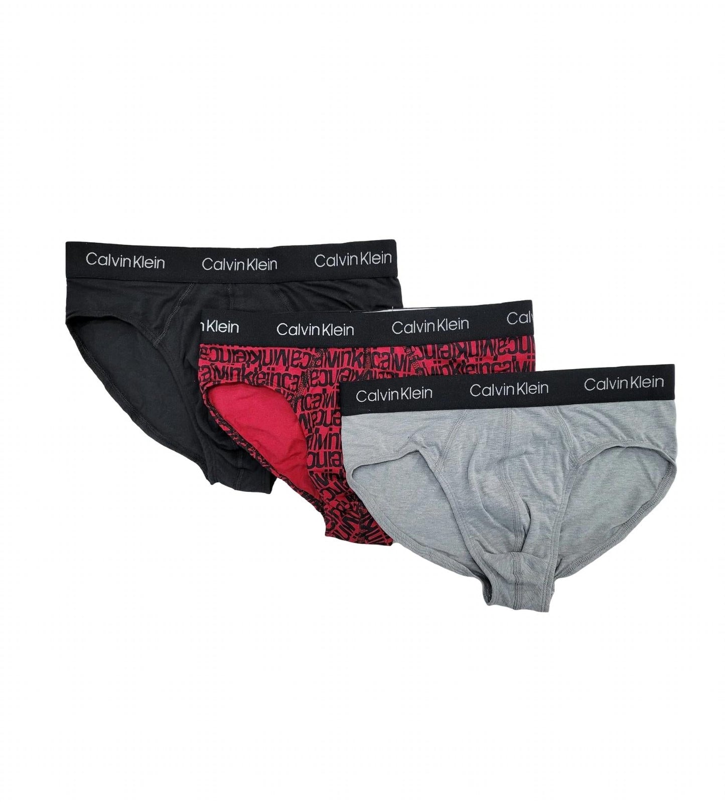 Calvin Klein - Men's 3-Pack Cotton Stretch Hip Brief