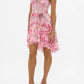 Camilla - Button Front Strappy Frill Dress