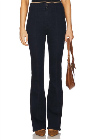 Veronica Beard - Beverly High Rise Skinny Flare Jeans