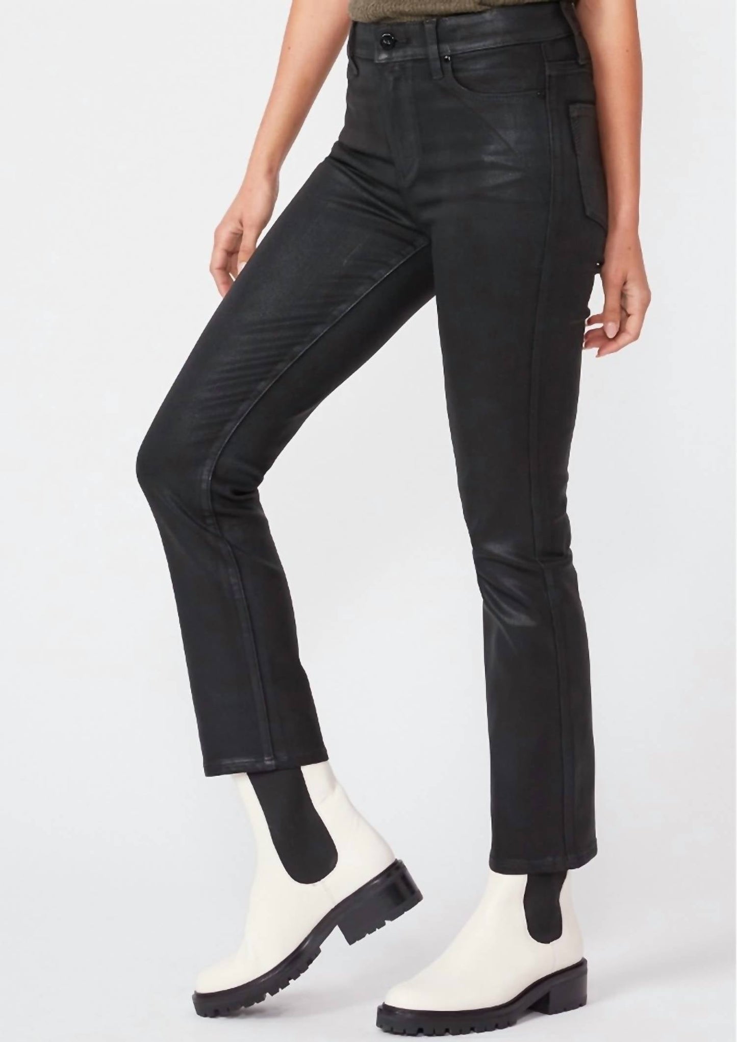 Paige - Cindy High Rise Coated Jean