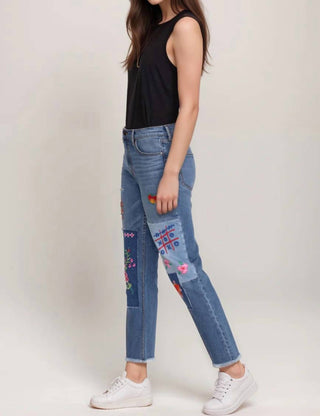 Johnny Was - Crop Straight Jeans