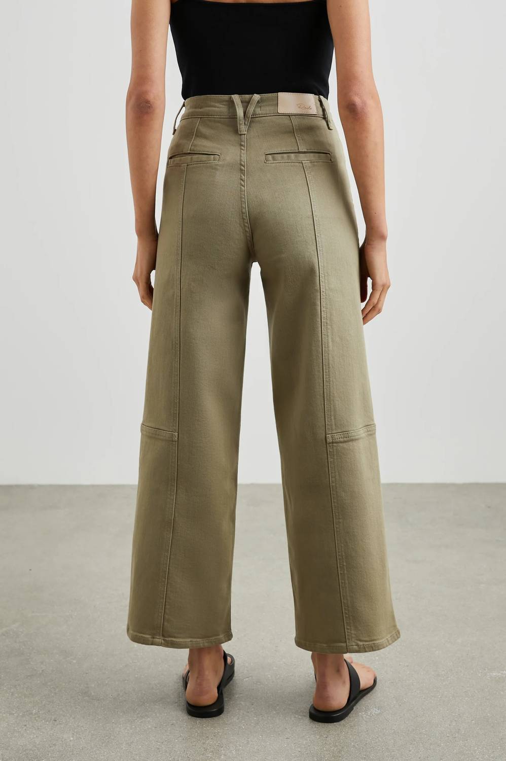 Rails - Getty crop utility wide leg jeans
