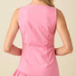 Baby Pink - Drop Pleated Mini Dress
