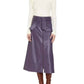 Marie Oliver - Greenwich Vegan Leather Skirt