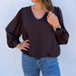 Karen Kane - Puff Sleeve Top