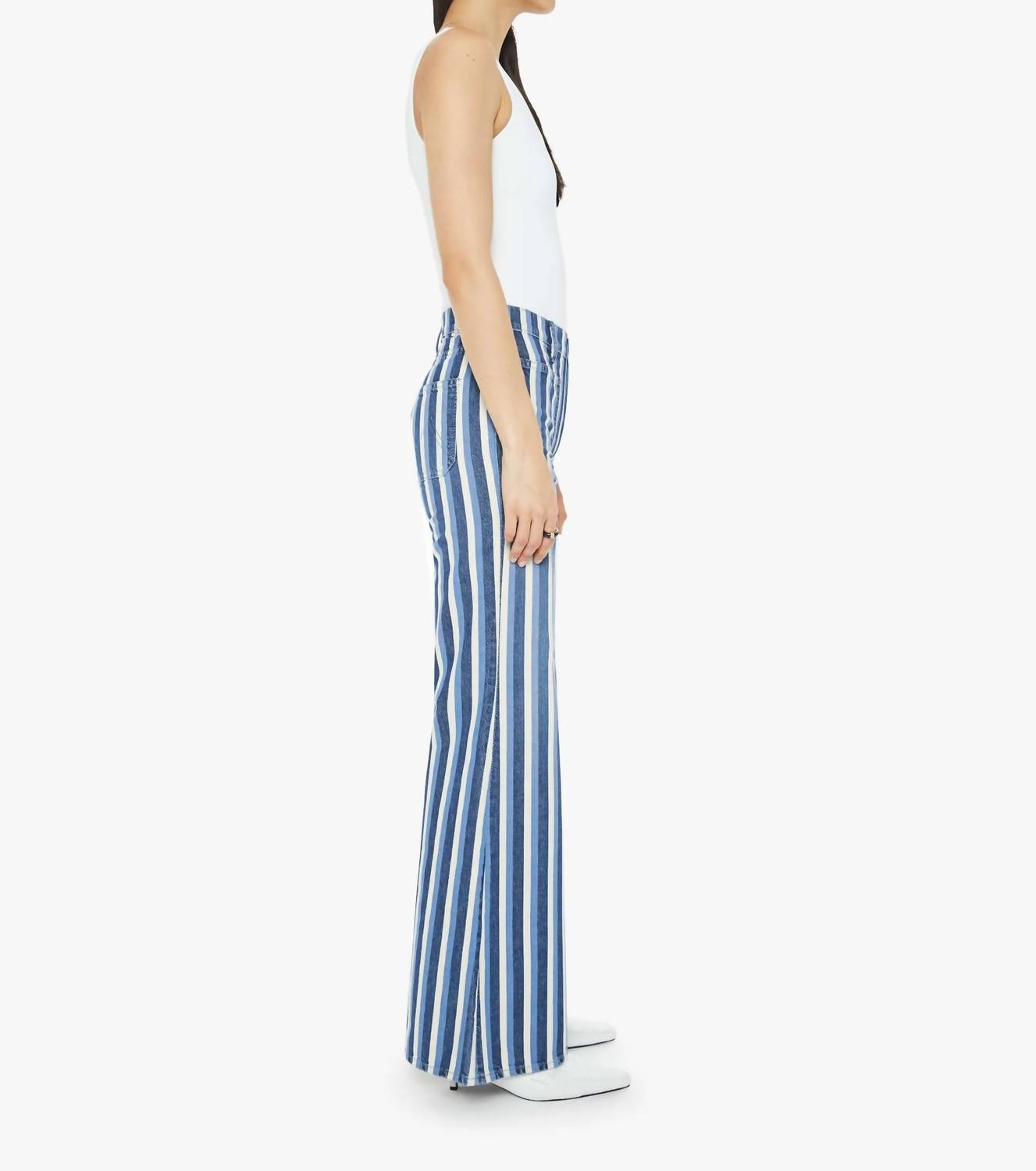 Mother - Patch Pocket Twist Sneak Jean