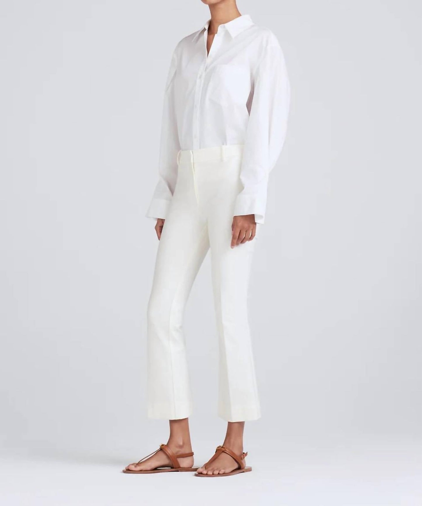 Derek Lam 10 Crosby - Crosby Cropped Flare Trouser