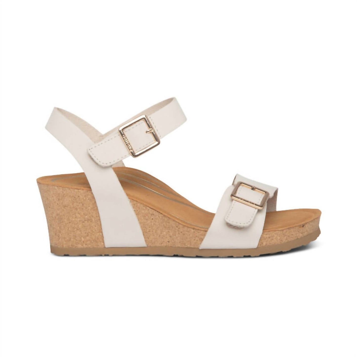 Aetrex - LEXA QUARTER STRAP WEDGE SANDAL