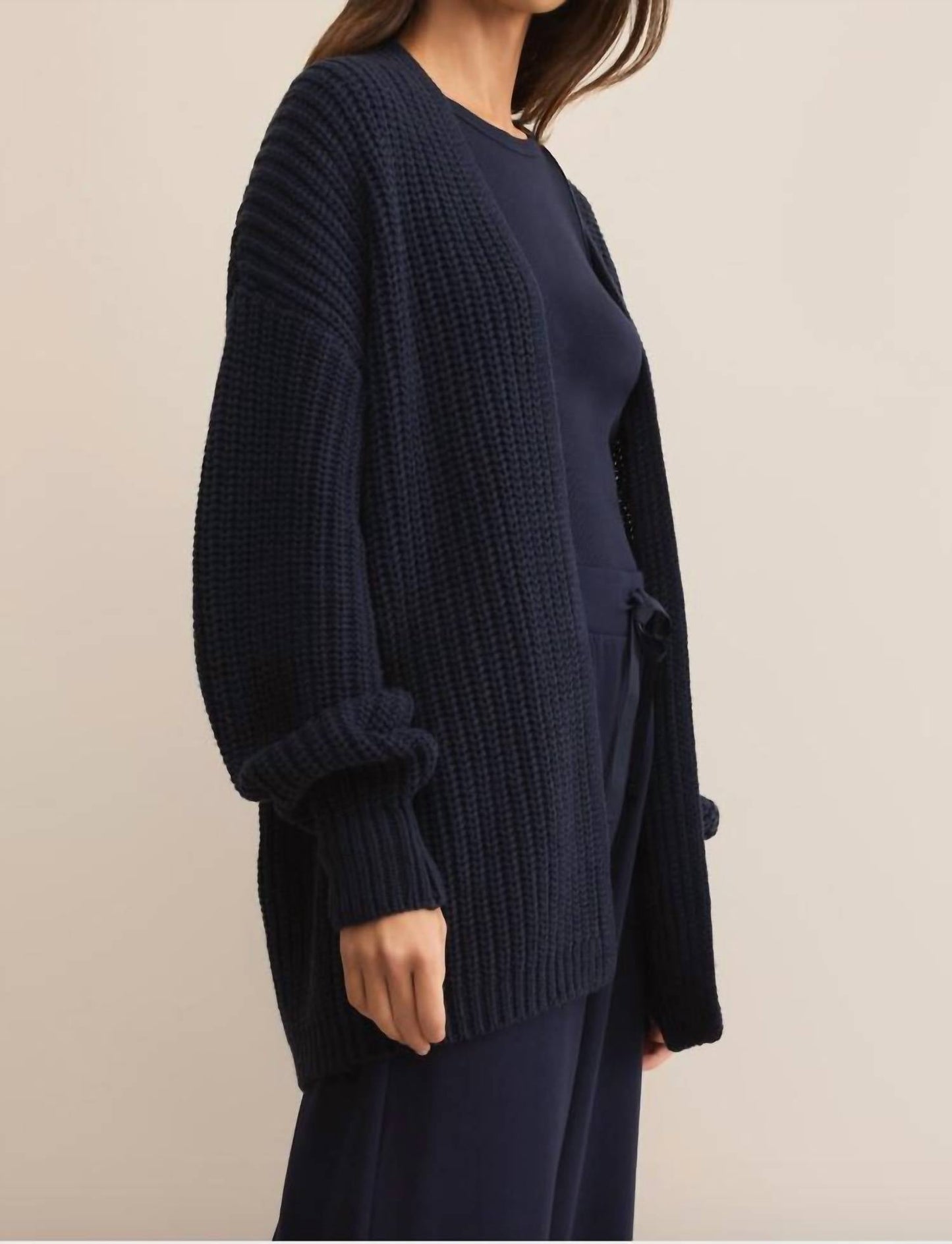 Z Supply - Long Sleeve Ribbed Cardigan Sutton